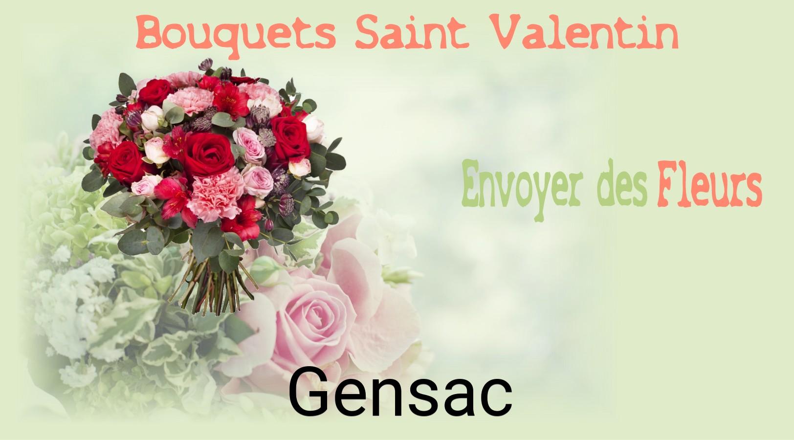 Roses de Saint-Valentin livrées à Gensac